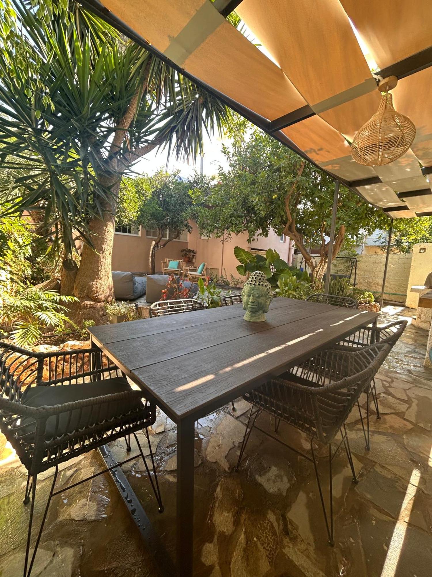 Вилла Joyful Secret Garden House Ханья Экстерьер фото
